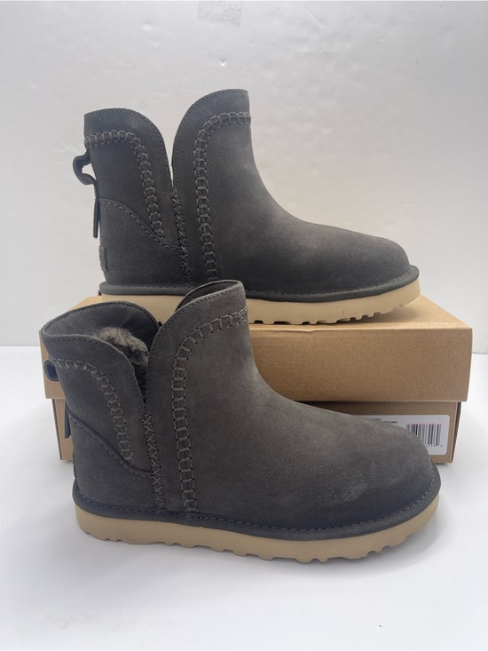 UGG Shoes - UGG Women’s Classic Mini Elaria Boots W1178831 MLSS Suede Sheepskin Booties